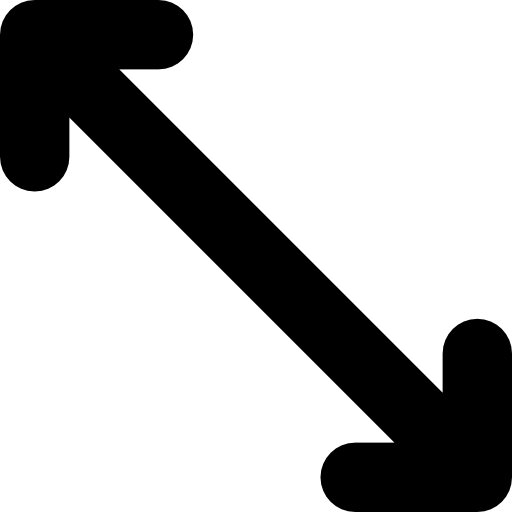 Double arrow pointing opposite directions